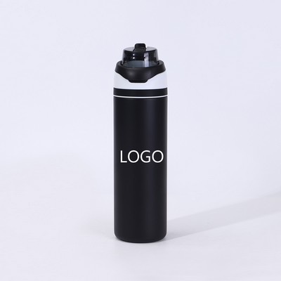 23 oz. Recycled Stainless Flip Straw Bottle